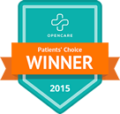  winner of the 2015 Patients'
Choice Awards